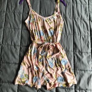 Pink romper